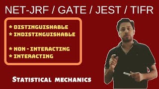 Part 2  Distinguishable indistinguishable amp interacting non interacting particle  potential G [upl. by Lahcear]