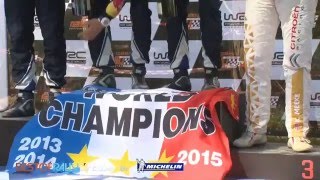 WRC 2015 Season Review Part 2 [upl. by Aivitnahs997]