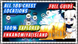 All 185 Chest In Enkanomiya  ALL CHEST ROUTE LOCATIONS  100 Exploration  Genshin Impact 24 [upl. by Sixela487]