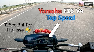 Yamaha FZS V4 Top Speed 2023 Test  FZS V4 Top Speed 👎 [upl. by Drislane720]