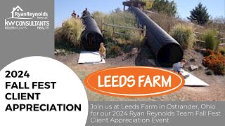 2024 Fall Fest  Leeds Farm  Ryan Reynolds Team [upl. by Atiragram139]