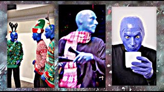 Blue Man Group 3hr Holiday Music Video Compilation ☃️ 🎄🎁 [upl. by Seagrave]