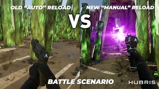 Hubris VR  quotAutoquot reload VS quotManualquot reload PLUS Voicechange Comparisons [upl. by Yesmar]