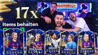 Ich habe 17x TOTYs GEZOGEN 😍 ALLE meine TOTYs im Pack Opening 😱 EA Fc 24 [upl. by Betsey571]