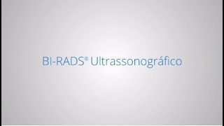 EaD  BI RADS® Ultrassonográfico [upl. by Euqirdor]