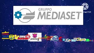 mediaset logo [upl. by Ateekal997]