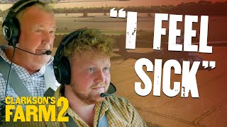 Jeremy Clarkson Surprises Kaleb With A Helicopter Ride  Clarkson’s Farm S2 [upl. by Htedirem]