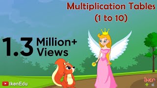 Sing Multiplication Song to Learn Multiplication Tables 1 to 10  iKen  iKen Edu  iKen App [upl. by Randy965]