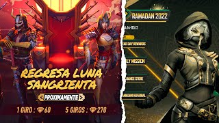 REGRESA INCUBADORA LUNA SANGRIENTA A FREE FIRE REGION GRIEGA NUEVO EVENTO RAMADAN [upl. by Enihpets922]