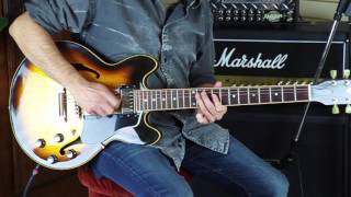 Gibson ES 339 Custom Shop Antique Vintage Sunburst  Sam Guitares [upl. by Demha]