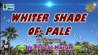 WHITER SHADE OF PALE karaoke by Procol Harum [upl. by Gladis]