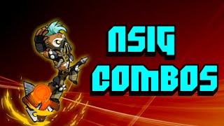 Brawlhalla  Barraza Axe NSig Combos [upl. by Il]