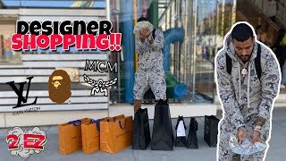 MCM X BAPE Collection SHOPPING SPREE HOW MUCH DID I PAY [upl. by Wojak]