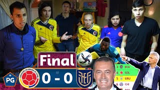 Colombia 0 Ecuador 0 🔥 Eliminatorias Qatar 2022 Conmebol 😱 Reacciones Amigos 🔥 El Club de la Ironía [upl. by Allicerp]