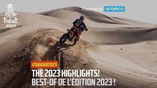 Highlights of the 2023 edition presented by Aramco  Dakar2023 [upl. by Ruskin199]