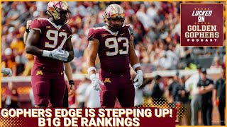 Delattiboudere Will Have the Gophers Edge Creating Pressure  Big Ten DE Rankings for 2023 [upl. by Uos]