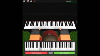 Toreador March from Carmen by Georges Bizet on a ROBLOX piano [upl. by Vitale]