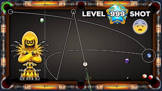 8 Ball Pool  LEVEL 999 SHOT in CRAZY SHOWDOWN  1st place amp 3200 points  Galaxy Cue GamingWithK [upl. by Raab722]