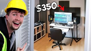 I Built an EPIC Home Music Studio Under 350 [upl. by Llerrehc357]