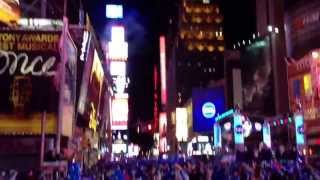 New Years Eve Times Square 20132014 LIVE video from 46th amp Broadway [upl. by Caria]