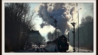 Winter Steam Trains Galore  Dampfeisenbahn im Winter  HD Train Compilation [upl. by Christensen]