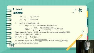 Kuis Inventori Pembahasan Soalsoal Inventori [upl. by Arotahs386]