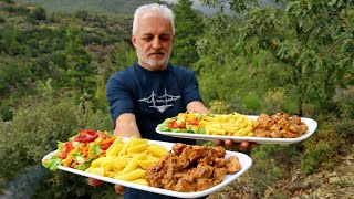 Creamy Oregano Chicken Breast and Pasta Recipe  Wooden Tiny House Roof Insulation [upl. by Ayotas]