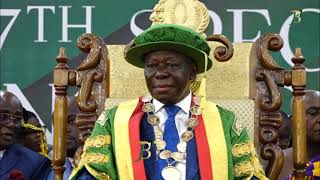 EMBRACE ENTREPRENEURSHIP  OTUMFUO TO GRADUANDS [upl. by Aihsilef]