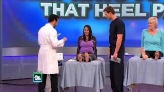 Living with Plantar Fasciitis The Doctors TV Show [upl. by Monteith]