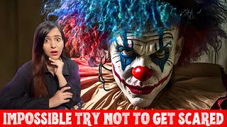 IMPOSSIBLE Try not to get SCARED Challenge [upl. by Orelle]