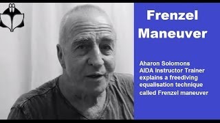 Aharon Solomons explains freediving equalization  Frenzel maneuver [upl. by Blockus]