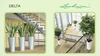 Lechuza  how assemble self irrigation planter and how plant flower [upl. by Skye]