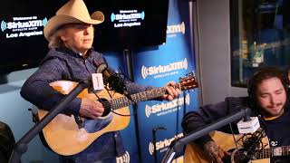 Dwight Yoakam x Post Malone  The Bottle Let Me Down at Sirius XM Radio [upl. by Albie834]