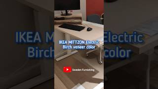 IKEA MITTZON Electric desk birch veneer 120x60 cm new 2024 [upl. by Nhaj307]