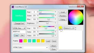 Программа ColorMania [upl. by Sorvats]