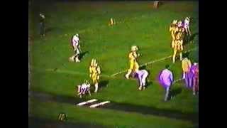 1984 09 14 Du Quoin ONLY vs Murphysboro Football HIGHLIGHTS [upl. by Dlorrej]