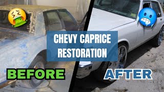 Epic 88 Box Chevrolet Caprice Restoration LOST FILES 1 [upl. by Questa996]