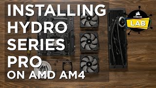 How To Install a Hydro Series PRO Cooler On AMD AM4 [upl. by Rona]