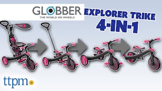 Explorer Trike 4in1 from Globber Review [upl. by Ecissej632]