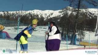 Bluserena  Hotel Sansicario Majestic  Sestriere Piemonte Alpi  Sigla Bluserena sulla Neve [upl. by Raymund]