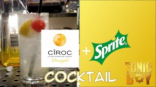 Ciroc Pineapple and Sprite Cocktail [upl. by Glen746]