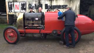 1911 284 litre Fiat S76 first start up  28 November 2014 [upl. by Jorey]