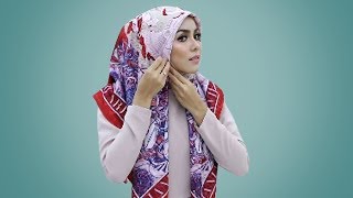 17 CARA PAKAI JILBAB SEGIEMPAT SIMPLE CANTIK ANGGUN DAN KEKINIAN TERKINI [upl. by Llednar]