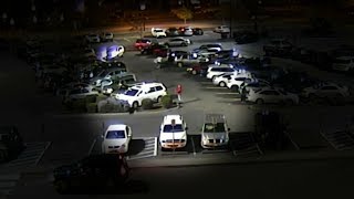 Clackamas Town Center security cameras capture parking lot shooting of Damian Lillards halfbrother [upl. by Ilegna]