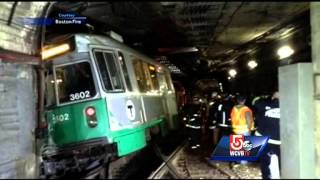 Green Line conductor placed on leave following derailment [upl. by Tersina]