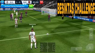 BEŞİKTAŞ CHALLENGE  RAKİP BARCELONA  DREAM LEAGUE SOCCER 2019 [upl. by Hildebrandt]