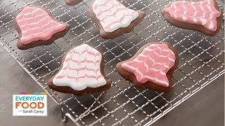 Christmas Gingerbread Bells  Holiday Recipes  Everyday Food with Sarah Carey [upl. by Edan]