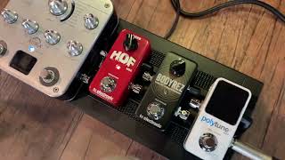 Fishman Spectrum Aura DI  TC HOF Reverb  TC Bodyrez  TC ploytune pedalboard [upl. by Atinhoj141]