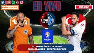 Países Bajos vs Turquia Eurocopa 2024  Cuartos de Final [upl. by Fording]