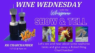 Wine Wednesday  SHOW AND TELL  72722 [upl. by Durrej302]